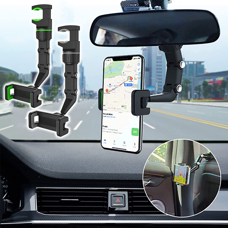 360 Car Rearview Phone Holder