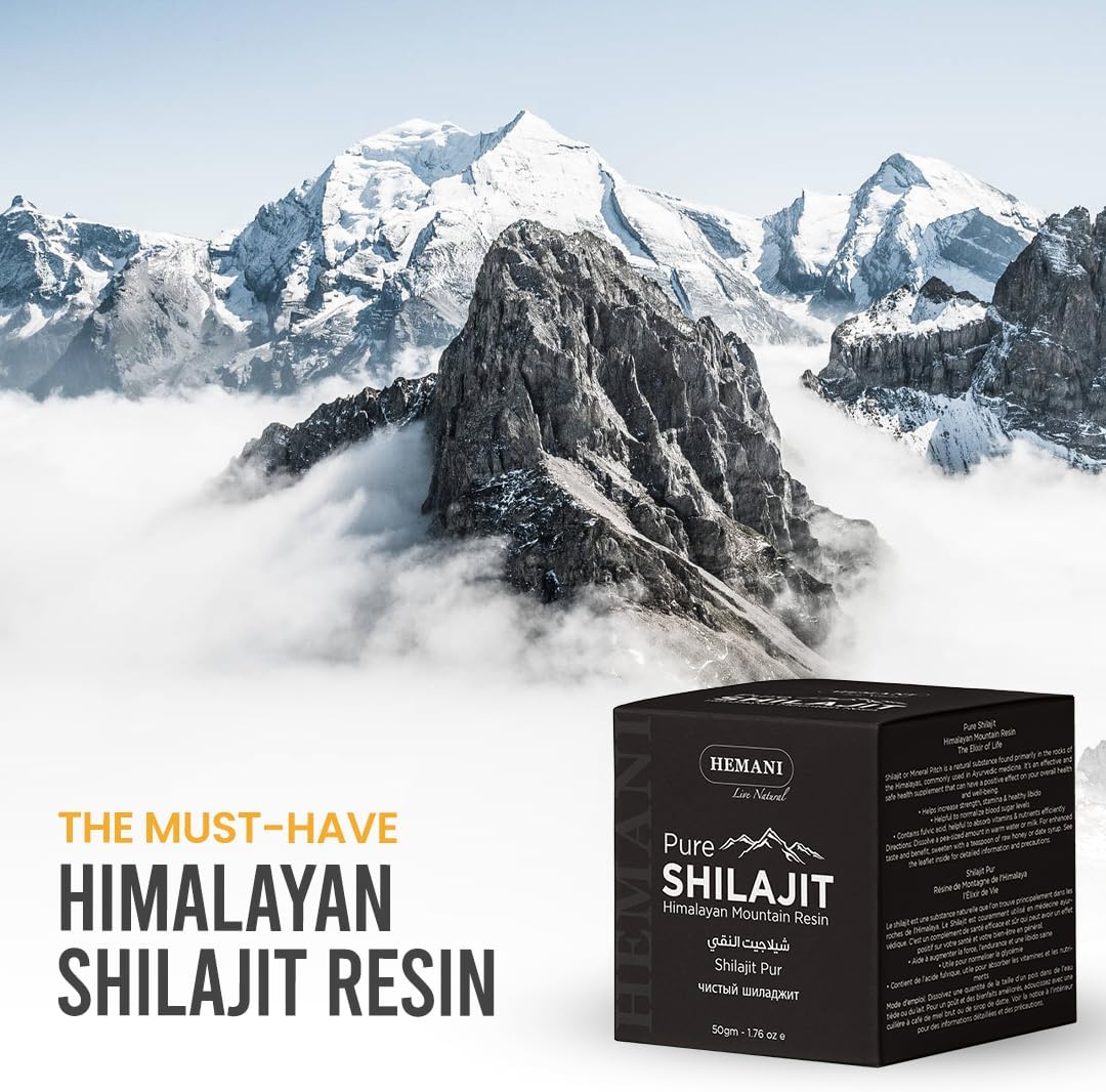 Hemani Pure Himalayan Shilajit (50g)