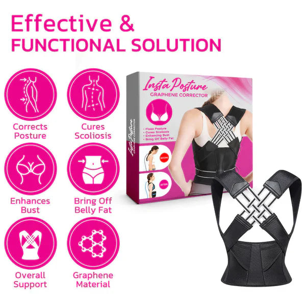 Adjustable Back Posture Corrector Belt