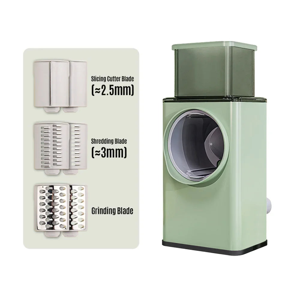 3 in 1 Rotary Vegetable Cutter