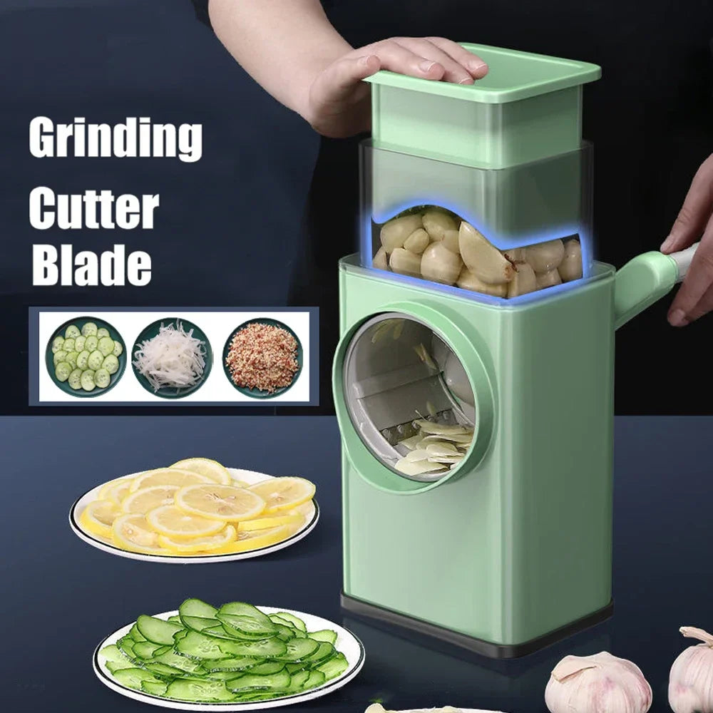 3 in 1 Rotary Vegetable Cutter