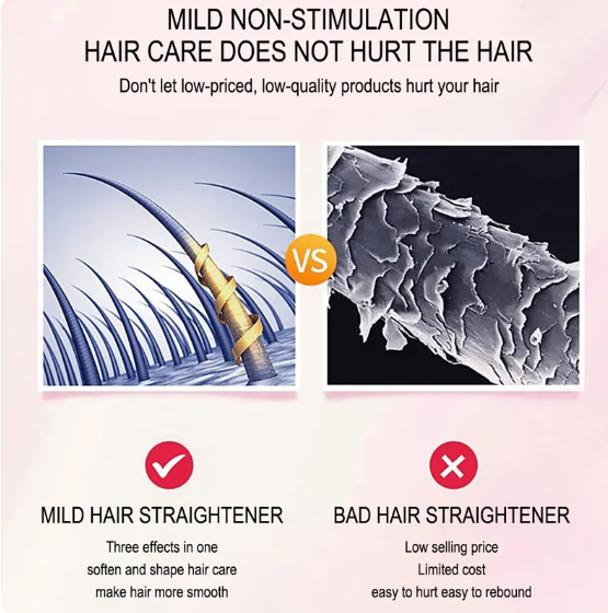 Mokeru Hair Straight Cream With Comb