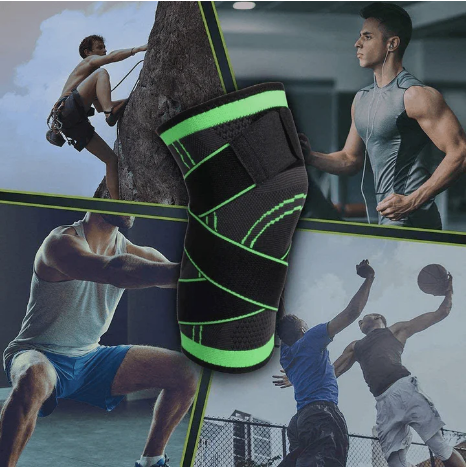Pressurized Elastic Knee Pads