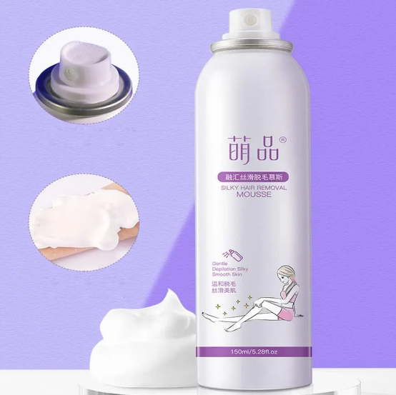 Quick and Painless Hair Removal Spray