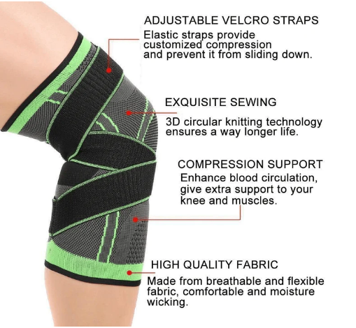 Pressurized Elastic Knee Pads
