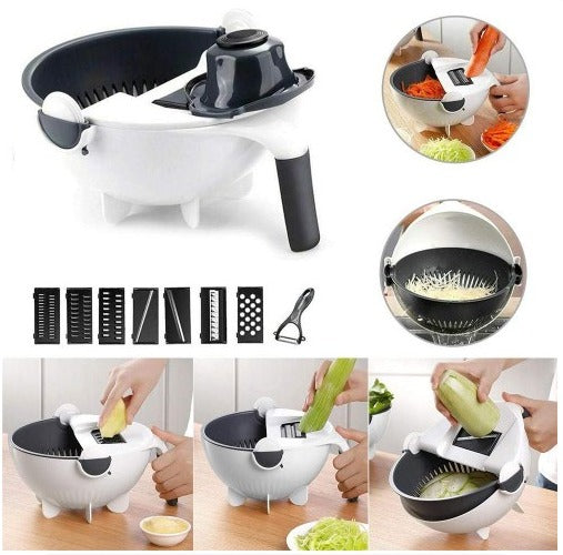 9 In 1 Vegetable Slicer Cutter Chopper