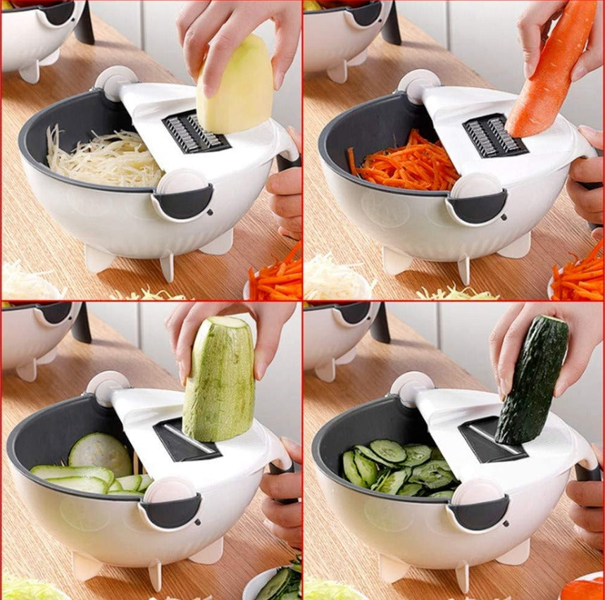 9 In 1 Vegetable Slicer Cutter Chopper