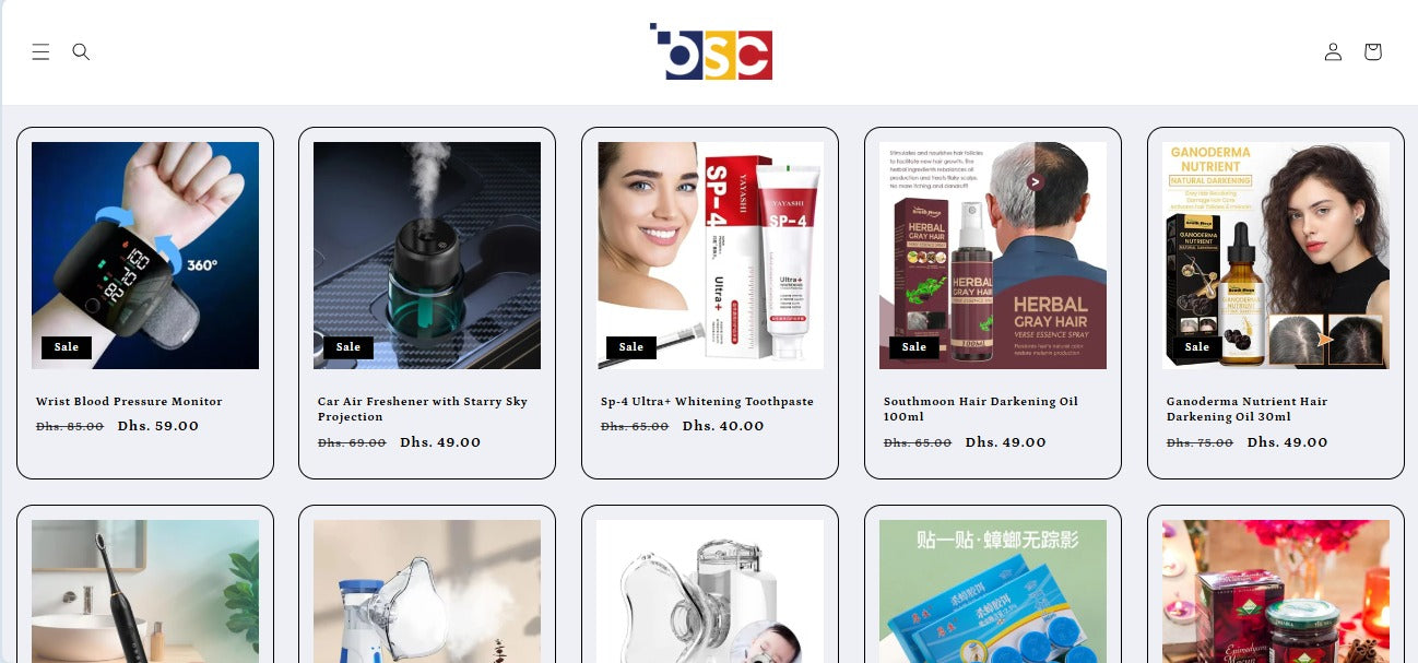 Home page