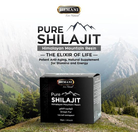 Hemani Pure Himalayan Shilajit (50g)