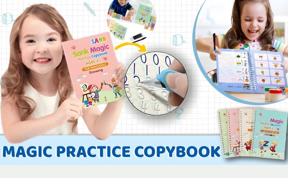 Advance Magic Practice Book Set of 4