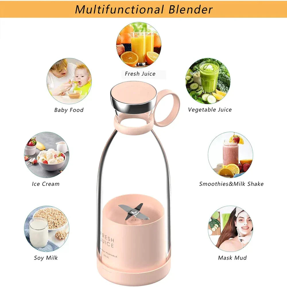 Portable Mini Travel Blender 420ml