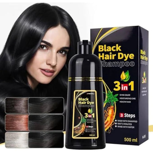 3 in 1 Hair Dye Shampoo 500ml