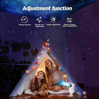 Astronaut Galaxy Star Projector Lamp