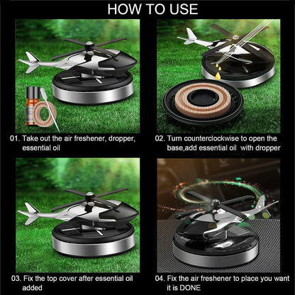 Car Fragrance Diffuser Helicopter