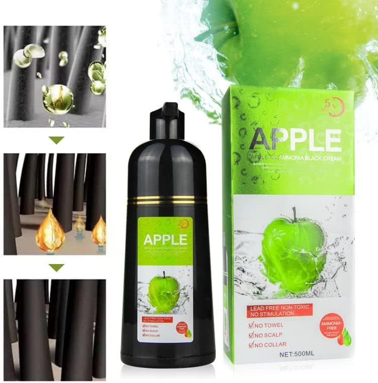 Apple Natural Hair Dye Shampoos