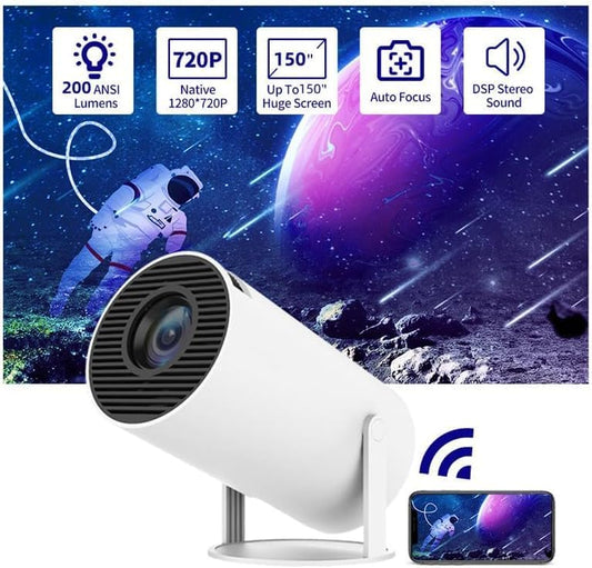 Smart 4K Portable Mini Projector