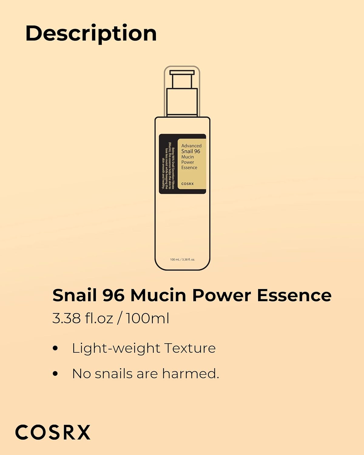 Advanced Snail 96 Mucin Power Essence 100ml