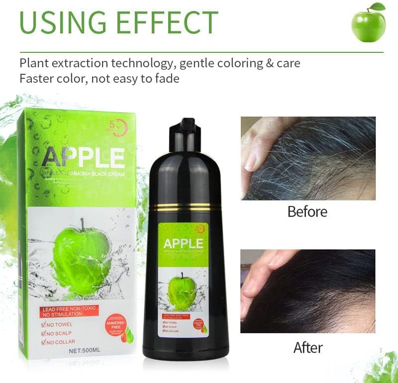 Apple Natural Hair Dye Shampoos