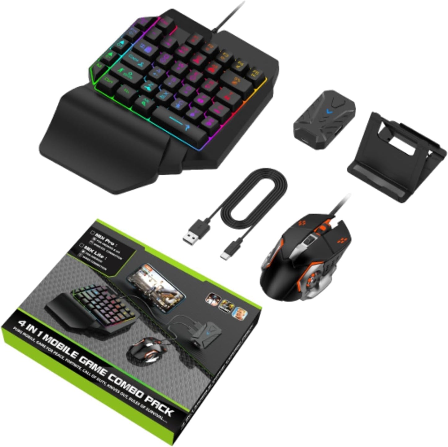 4 in 1 Mobile Game Combo Pack