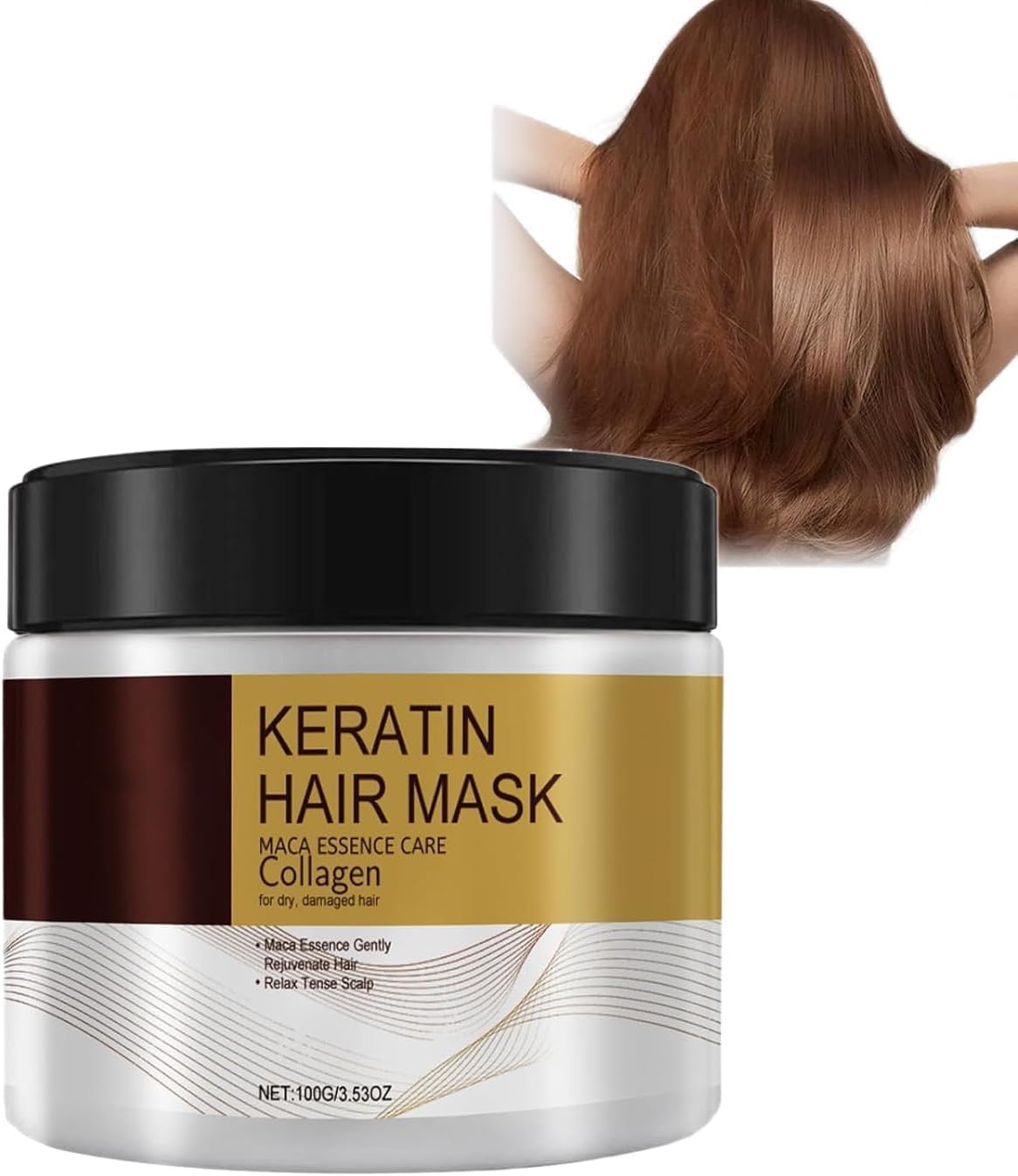 Collagen Hair Mask for Damaged Hair