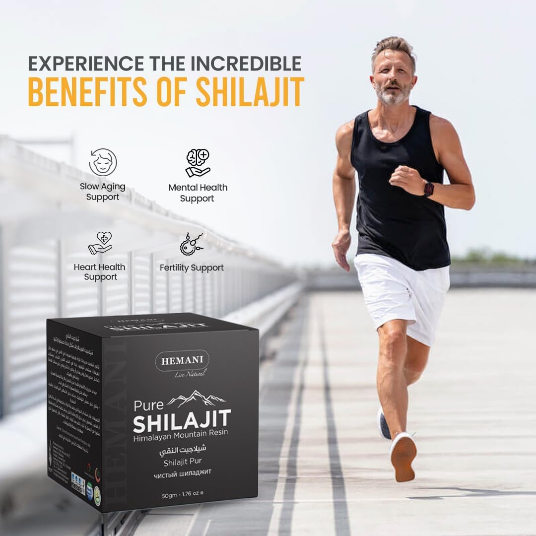 Hemani Pure Himalayan Shilajit (50g)