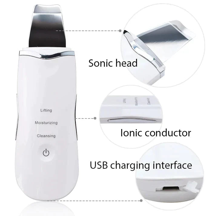 4 in 1 Ultrasonic Skin Spatula