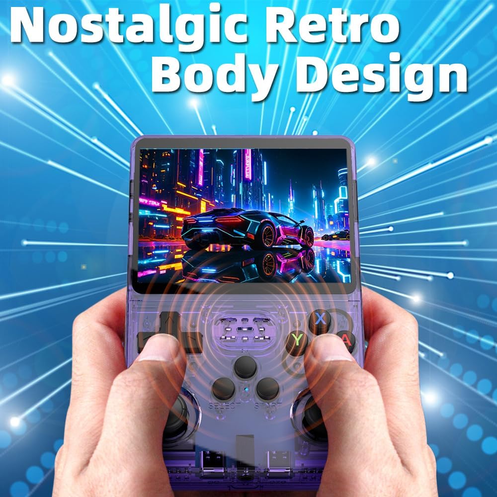R36s Retro Handheld Game Console