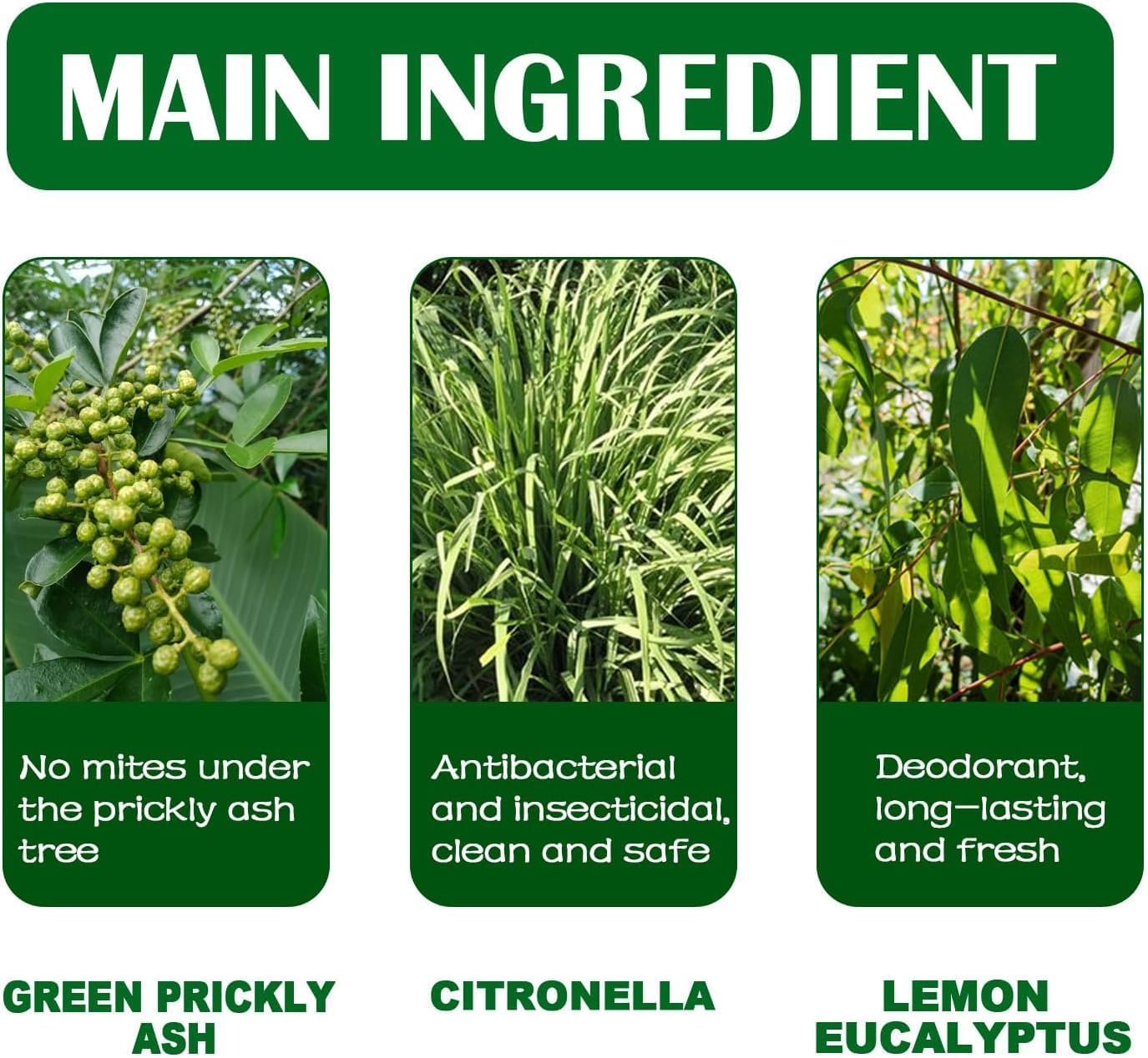 Green Prickly Ash Herbal Mite Killer