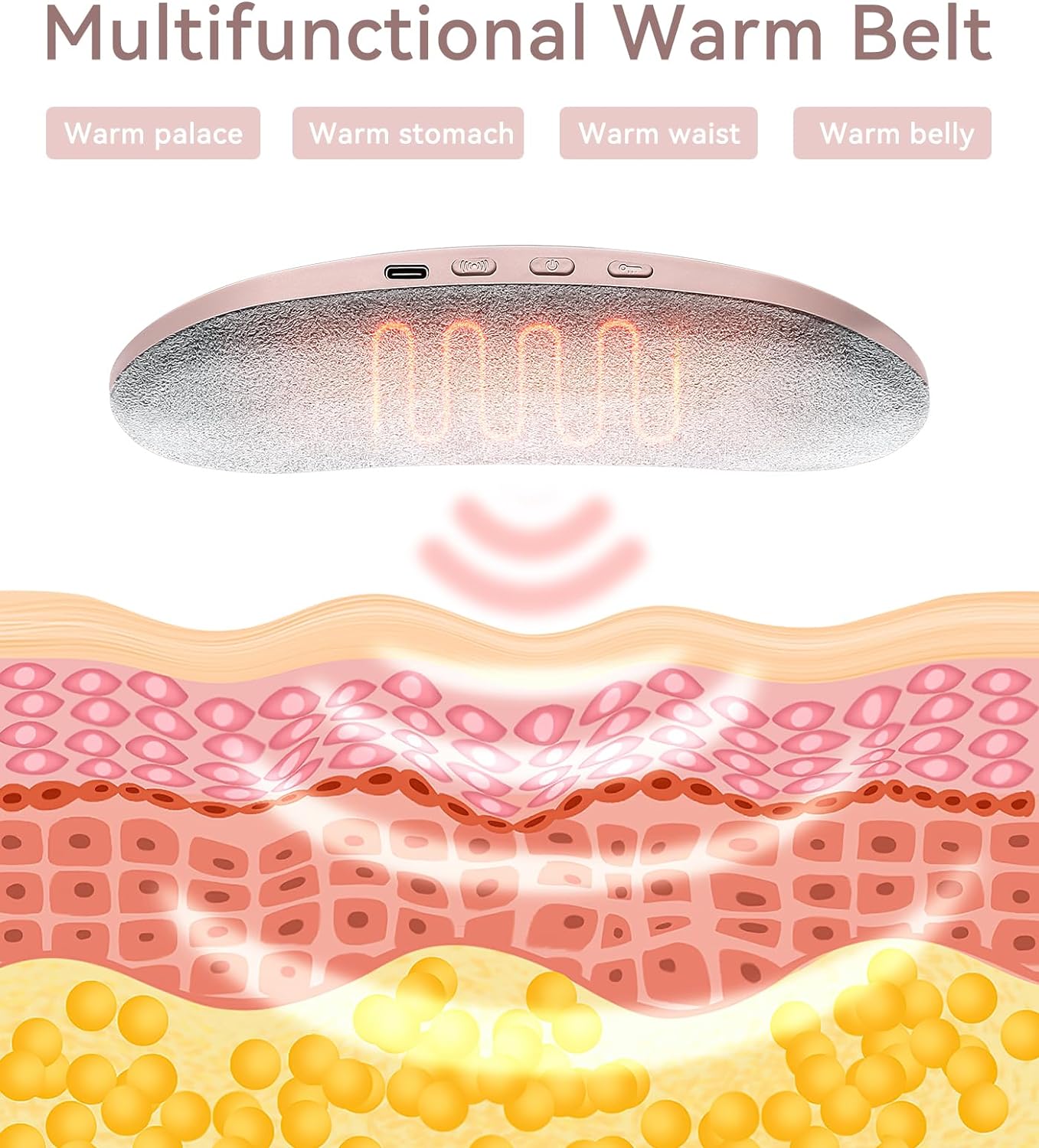 Pain Patch Relieving Massage Belt (Period Belt)