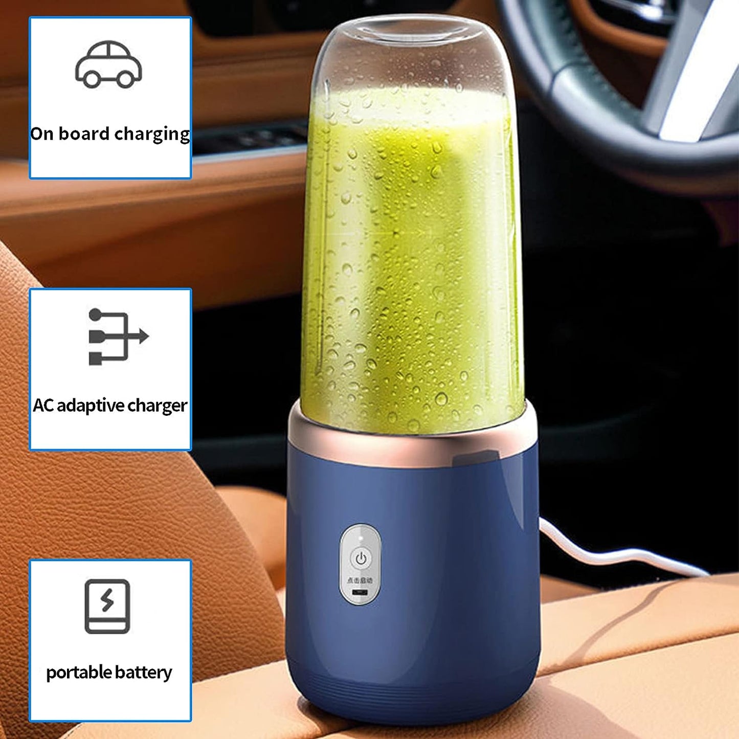 Portable Electric Fruit Juicer
