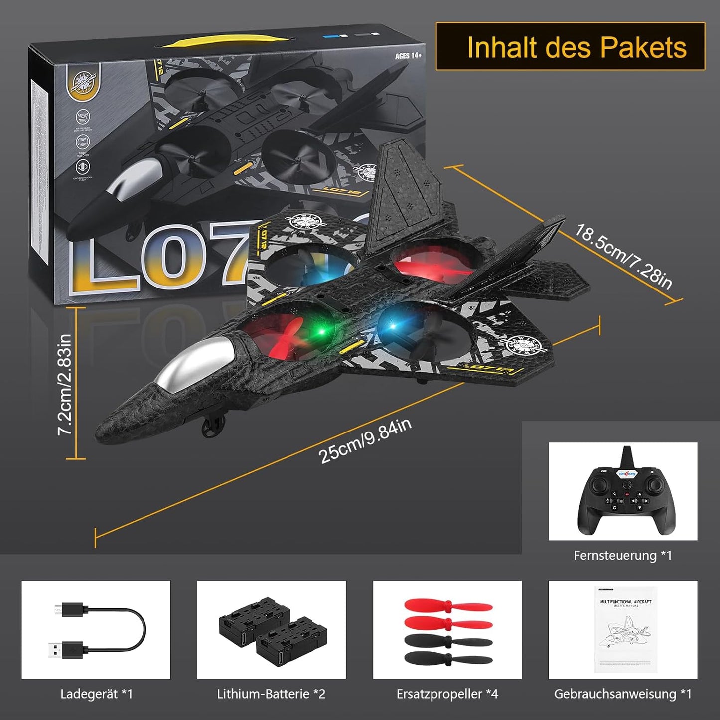 RC Fighter Jets With Remote Controls