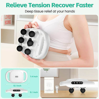 6 Heads Massage Gun