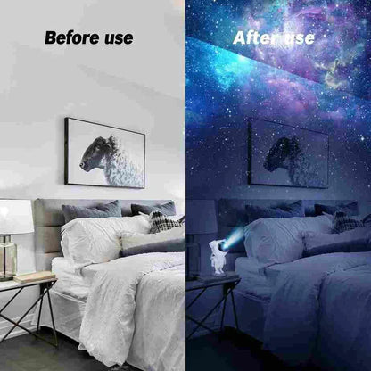 Astronaut Galaxy Star Projector Lamp