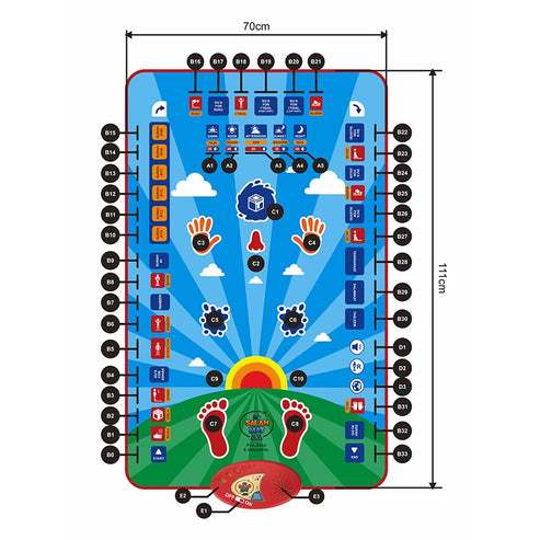 Kids Educational Smart Prayer Mat