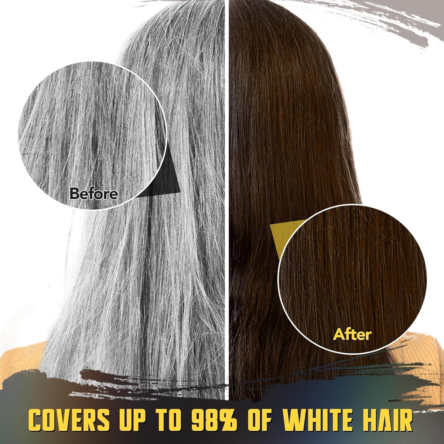 Cover Gray Hair Color Stick