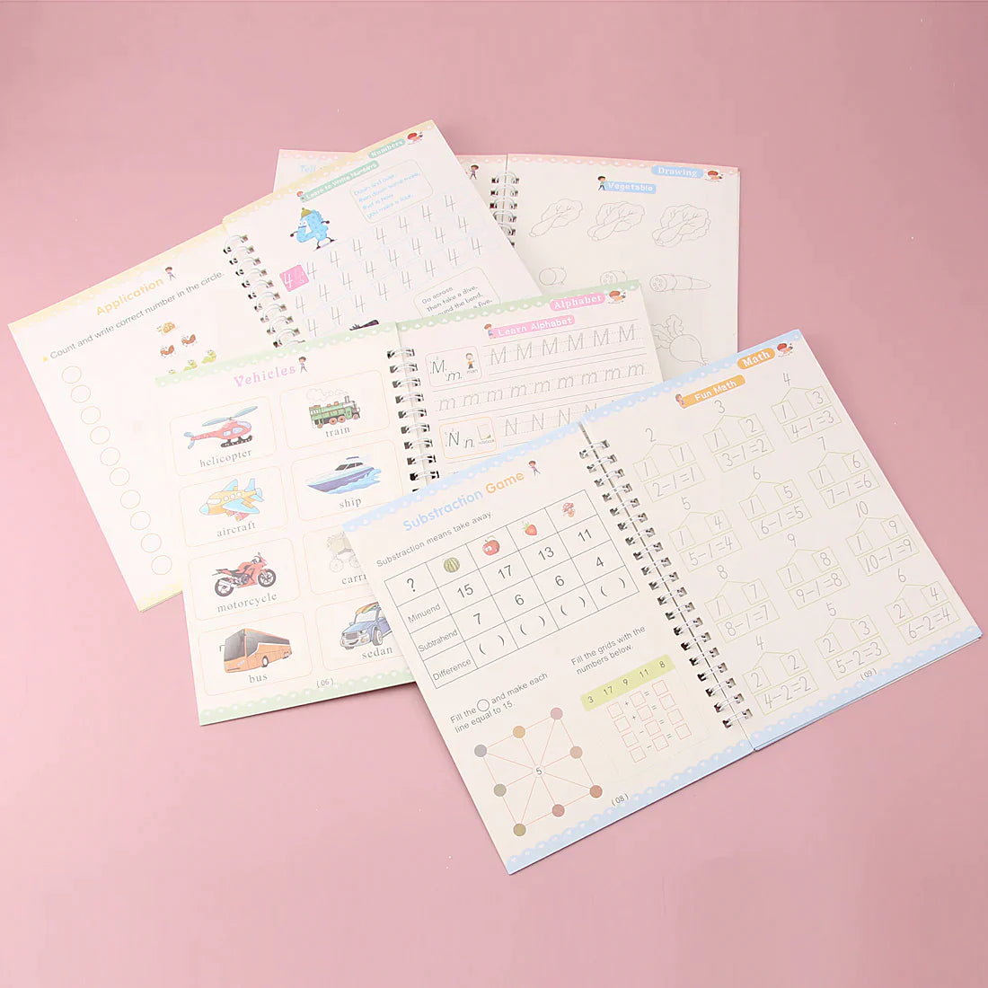 Advance Magic Practice Book Set of 4