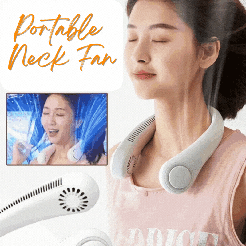 Universal Rechargeable Neck Fan