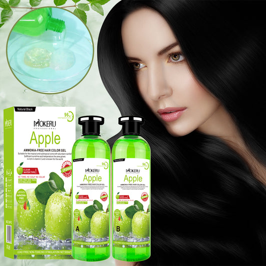 Apple Hair Dye Crystal Black Gel