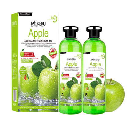 Apple Hair Dye Crystal Black Gel