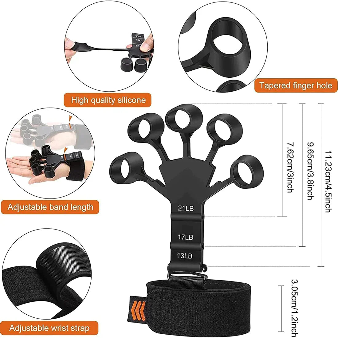 5 Finger Exercise Hand Gripper