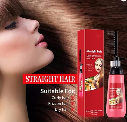 Mokeru Hair Straight Cream With Comb