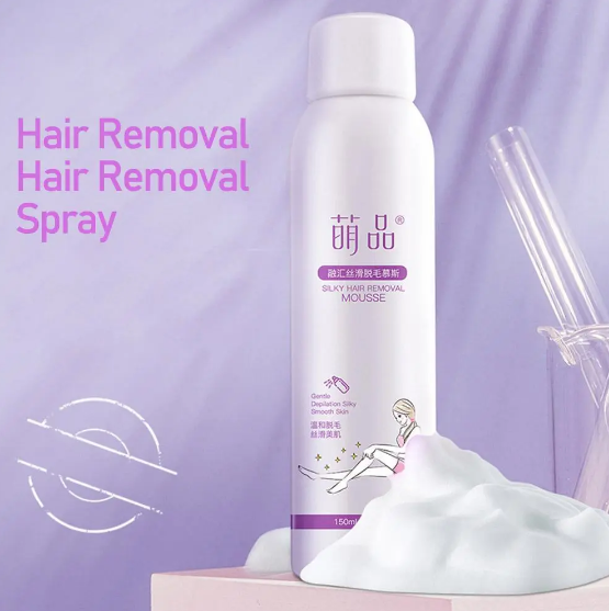 Quick and Painless Hair Removal Spray