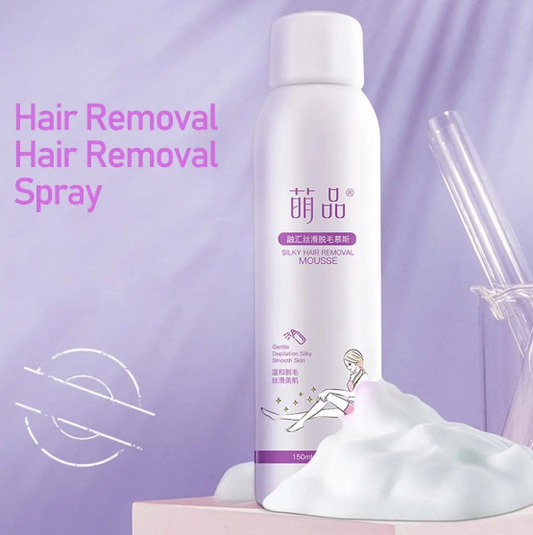 Quick and Painless Hair Removal Spray