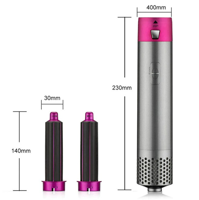 5 In 1 Hair Dryer Hot Comb Set Hair Curler