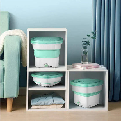 Electric Portable Folding Mini Washing Machine