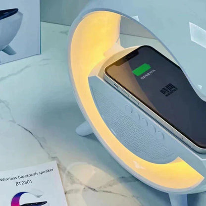 3 in 1 Wireless Charger With Speaker
