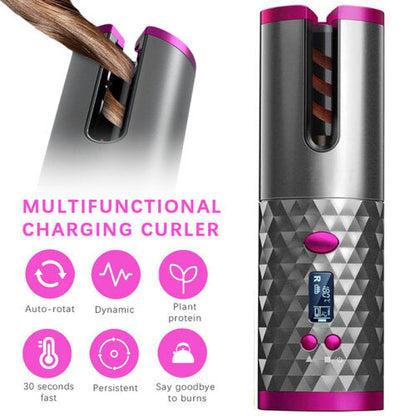 Cordless Automatic Hair Curler