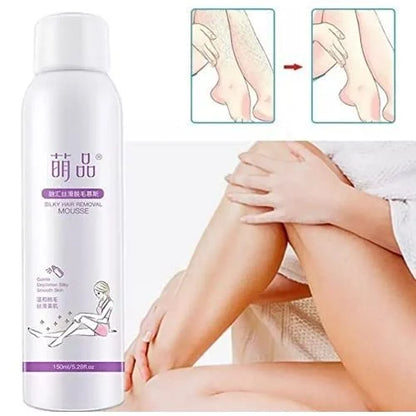 Quick and Painless Hair Removal Spray