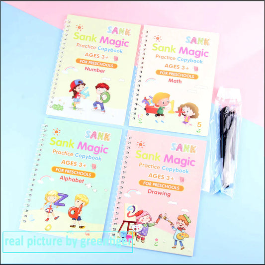 Advance Magic Practice Book Set of 4