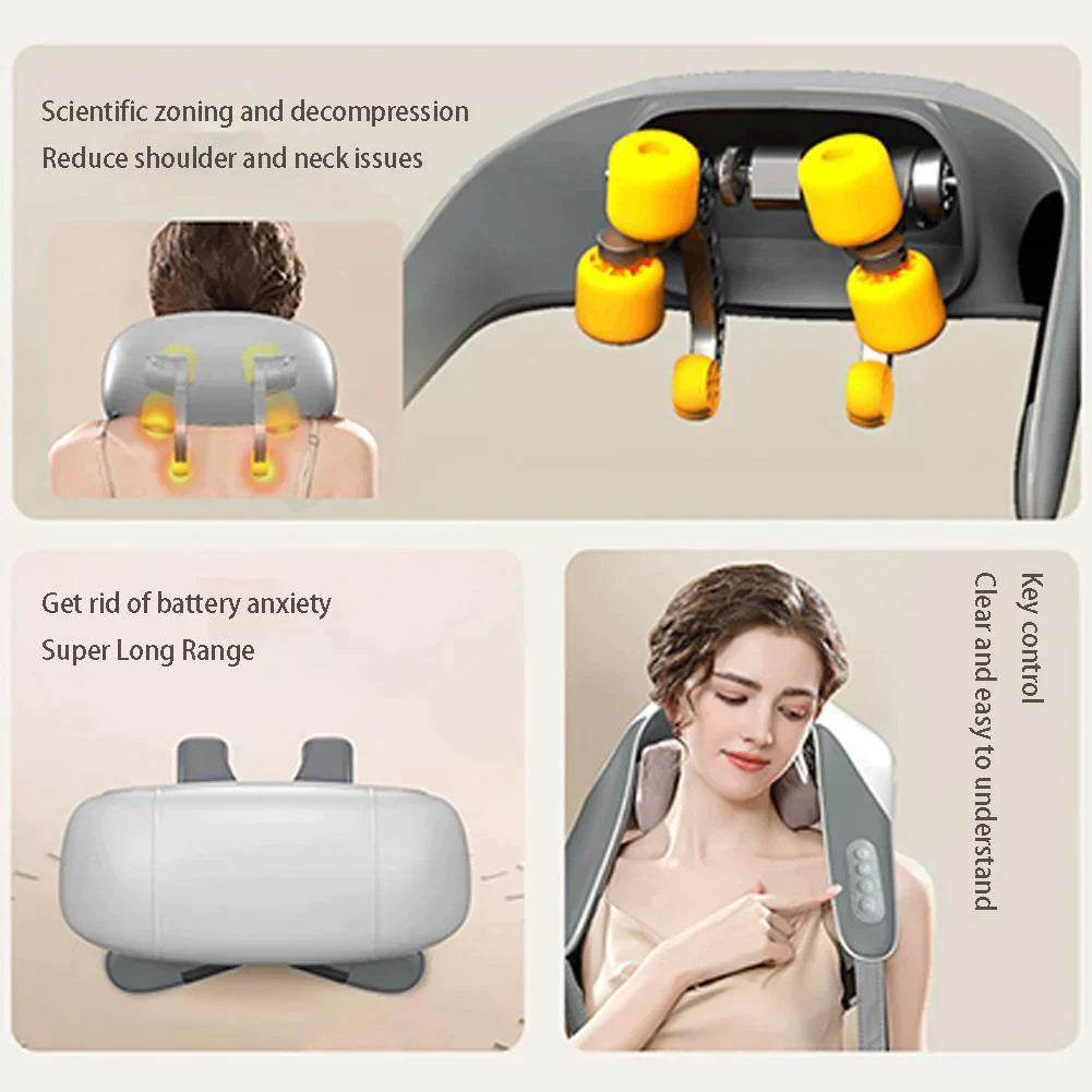 Neck Shoulder Back Waist Massager